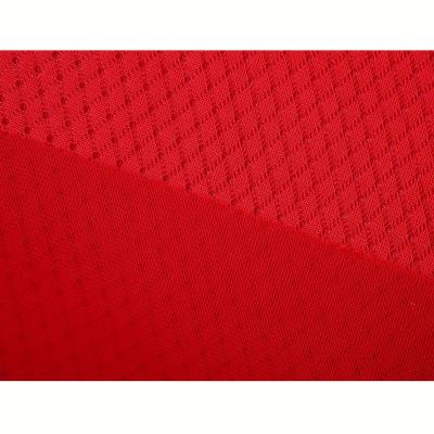 China Anti-Static Red Sandwich Mesh Fabrics Air Mesh Breathable Bird Eye Premium for Mattress Pillowcase Liner for sale