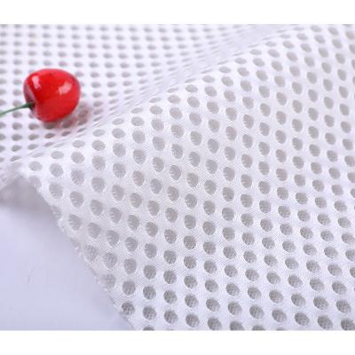 China 350GSM 3D Mesh Fabric For Mattress Spacer 2-4mm Mesh Fabric 100% Polyester Anti-Static Air Sandwich for sale