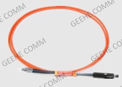 China FC-MU APC OM1 Fiber Optic Patch Cord for sale