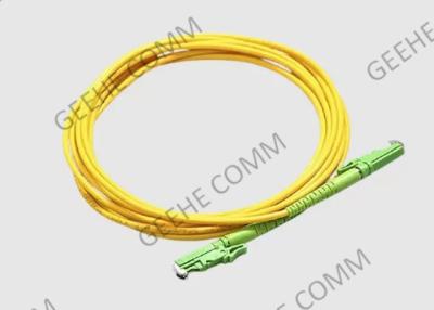 China Single Mode OS1 Simplex 2 Meters Fiber Patch Cables E2000 To LC for sale