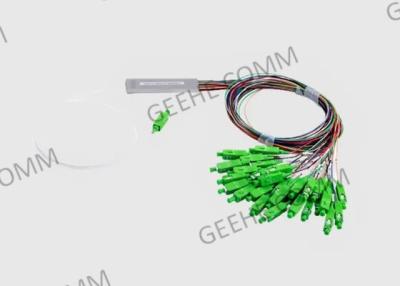 China conectores Singlemode 60/40 do tubo SC/APC do divisor da fibra do PLC 1x 26 rachados à venda