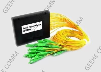 China SC/APC ABS Module Pigtailed 1x32 Fiber Optic Cable Splitter for sale