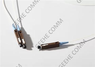 China 1 ×2 Multimode MU 50/125 Fiber Optic Cable Coupler for sale