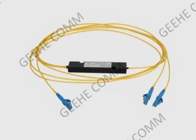 Chine coupleur à plusieurs modes de fonctionnement de fibre de la fenêtre LC/UPC de 1x2 FBT double avec la boîte d'ABS à vendre