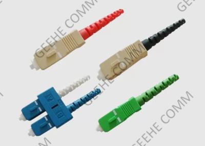 China Simplex Duplex 50/125 2.0mm LC Fiber Optic Connector for sale