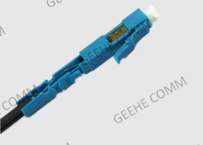 China RoSH Fast 1.60mm LC Fiber Optic Connectors For Field Termination for sale