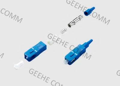 China Single Mode SC UPC Simplex Fiber Optic Connector For Fiber Jumpers for sale