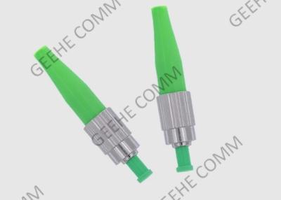 China Simplex Single Mode FC APC Fiber Optic Connector For Patch Cords for sale