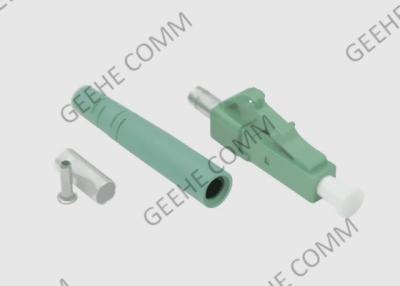 China Multimode 2.0mm LC Simplex Connector With Aqua Boots for sale