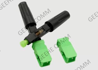 China Standard Fast Single Mode  3.0mm SC PC Fiber Optic Connector for sale