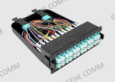 China Duplex LC/UPC To 24F MPO Male HD 1U Fiber Optic Enclosure for sale