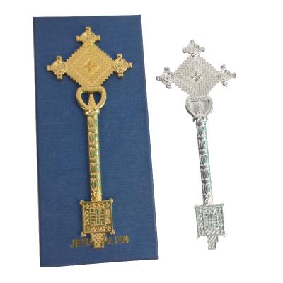 China High Quality Religious Christian Ritual Metal Zinc Alloy Gold Silver Crosses Big Factory Selling For Coptic and Ethiopian Style Cross for sale