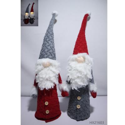 China fabric & Plush Christmas Tree Hanging Santa Gnome Gnome Ornaments for sale