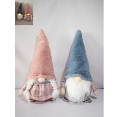 China fabric & Large Plush Christmas Gnomes Ornaments Decoration Hanging for sale