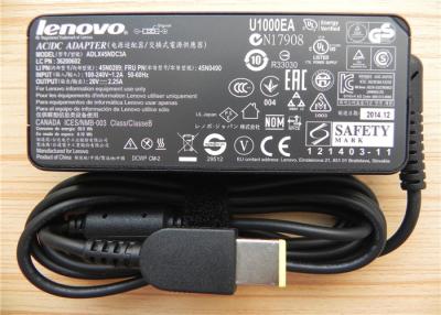 Cina Grandi grossista & commerciante, 100 - 240V ha introdotto i nuovi adattatori originali di CA del computer portatile per il quadrato USB 45W di Lenovo 20V 2.25A in vendita