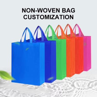 China Eco - Friendly Logo Can Be Uncustomized Woven Fabric For Recycle Reusable Bag for sale