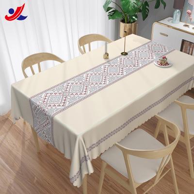 China Custom style waterproof most popular table cover for decoration o event and kids tablecloth for sale