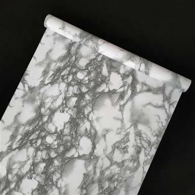 China New Custom Advantageous Stone Self Adhesive 3d Wallpaper Modern Vinyl Peel and Stick Wallpaper Marble Contact Paper for sale