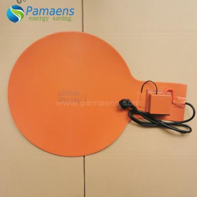 China High Quality Hotels Heater Bottom Heater Flexible Silicone Rubber For Drum China Factory Supplied for sale