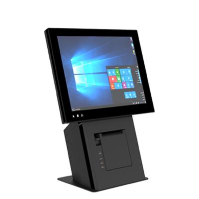 China Retail Industry Supermarket Computer In Stock 15.6 Inch Windows POS Terminal Dual Screen Hot Machine for sale