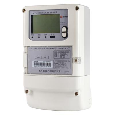 China Hot Selling DTZY411C-Z Three Phase Four Wire Tariff Control Energy Meter for sale