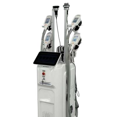 China Stationary Cryolipolysis Fat Reduction Machine With 3.5 Inch Handle Screen for sale