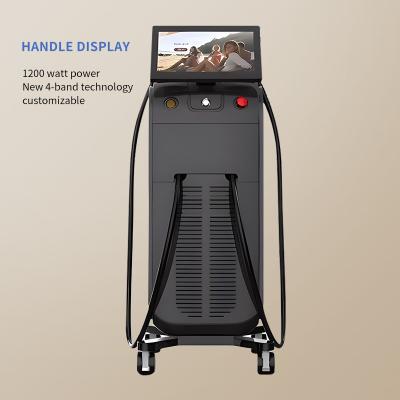 China Stationary Vertical Painless Hair Removal Machine 600W Salon Hair Removal Equipment for sale