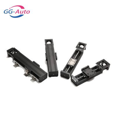 China Hotels Heavy Load Stage Slide Robot Rail Steel Ball Screw Linear Motion Module for sale