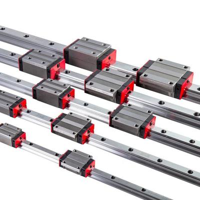 China Hotels Wholesale Custom Guideway Block Slide Rail Steel Linear Guide Rail Set For CNC Machine for sale