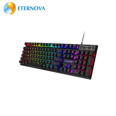 China Backlit Led Numeric Keypad 104 Keys Wired Laptop Black Mechanical Keyboard Gaming Waterproof Professional Mechanical Keyboard for sale