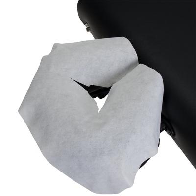 China 100 Sheets Viable Disposable Nonwoven Face Cradle Covers Massage Face Covers Headrest Covers for sale