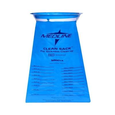 China Wholesale Custom Disposable Barf Disposable Blue Emesis Bags Leakproof Plastic Vomit Bags for sale