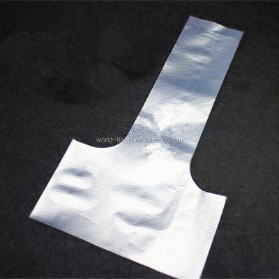 China Disposable t-shaped single drink cup clear plastic bag 12.5x23cm, inch 4.9*9 for sale