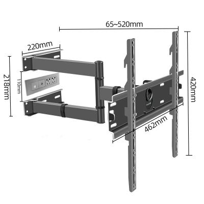 China Led Plasma TV Wall Mount 32-55inch Metallic Furniture LCD TV Mount Plasma TV Mount Monitor Arm Extension Bracket Flat Panel TV Bracket liquids for sale