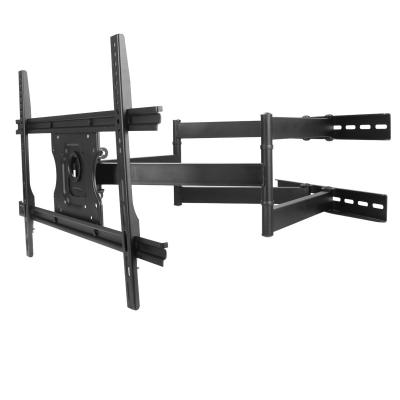 China Heavy Duty Wall Hanging Motion TV Wall Mount Bracket Tilt Swivel Full Articulating Corner TV Mount for sale