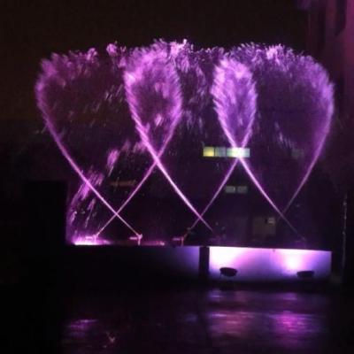 China Wholesale Metal Dance Rotating 3d Digital Fountain Nozzle With DMX Signal for sale