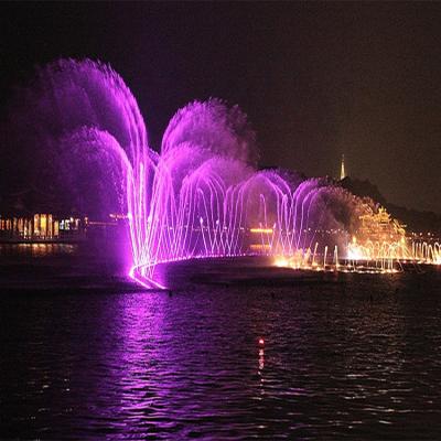 China 304# Stainless Steel Hot Selling Light Music Outdoor Led Dancing Water Fountain for sale