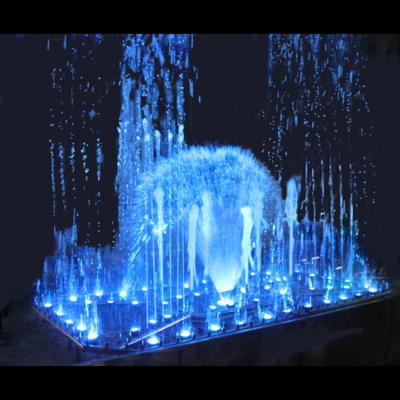 China Indoor Decorative Led Metal Light and Musical Dancing Water Fountain for sale