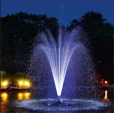 China Outdoor Stainless Steel Color Changing Musical Water Floating Dancing Fountain For Lakes for sale