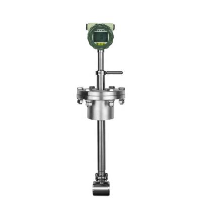 China rs485 air flow meter insertion lpg flow meter chlorine gas biogas flowmeters hydrogen gas flow meter insert rs485 DN15mm~DN300mm for sale