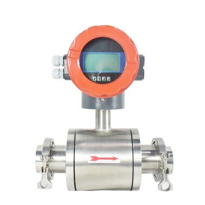 China Emfm Liquid Digital Pipeline Water Flow Meter Smart Electromagnetic Magnetic Measurement Price Milk Electromagnetic Flow Meter for sale