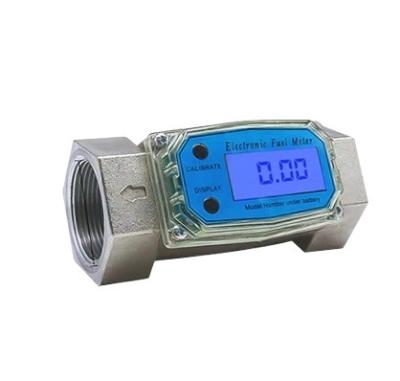 China Aluminum Alloy Transfer Diesel Pump With Electronic Flow Meter Kerosene Flow Meter Gasoline Flow Meter Flow Meter for sale