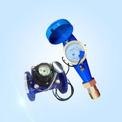 China Brass industrial bulk mechanical water meter price water meter iot counter with good pulse return class c water meters for sale