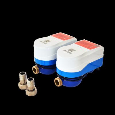 China AMR dn15 brass digital water meter mechanism WIFI multi-jet wireless water meters with valve control wifi turbine liquid flow meter for sale