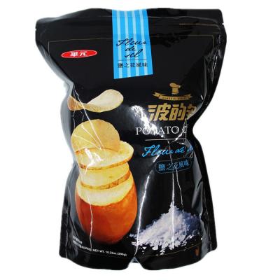 China Best Selling Taiwan Style Instant Fleur de sel Flavor POTAPO CHIPS for sale