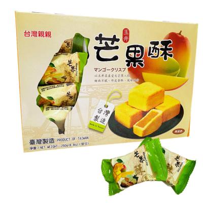 China Best Selling Instant Pastry 250g/carton TAIWAN CHIN CHIN Mango Pastry from Carton for sale