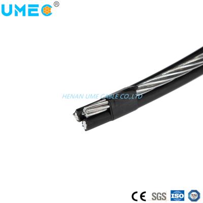 China Stranded Conductor ABC Kabel Triplex Overhead Kabel mit neutralem Messenger AAAC/ACSR/AAC zu verkaufen