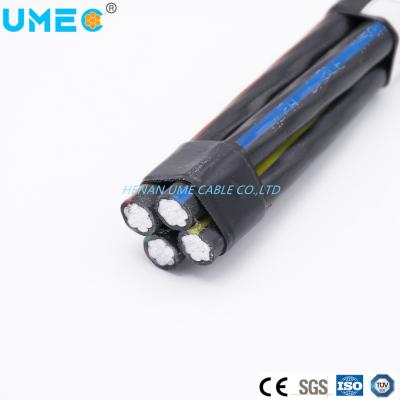 China PE Insulation Accepted OEM Overhead ABC Cable XLPE/PVC/PE AAC/ACSR/AAAC Quadruplex Service Drop Cable for sale