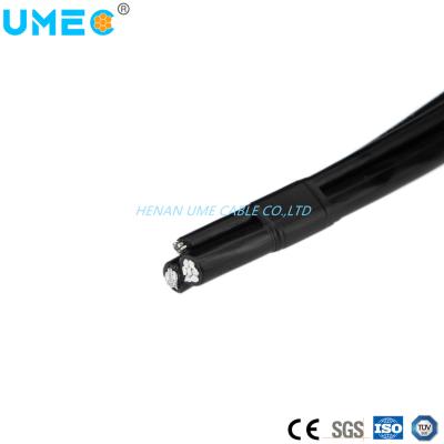 China Insulated Conductor Type Solid Strand Overhead Triplex Service Drop Cable ABC Cable for sale