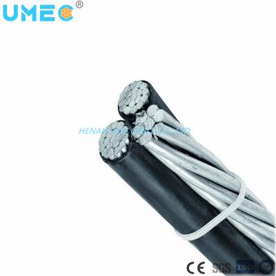 China Aluminum Conductor Low Voltage ABC Cable XLPE PE PVC Insulated Overhead Duplex Triplex Quadruplex Service Drop Cable for sale